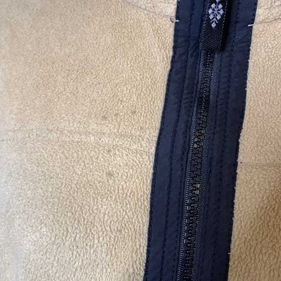 Alpine Tek Beige Fleece Zip Up Sweater - Picture 3 of 7